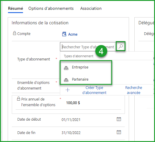 Cotisations et Renouvellement